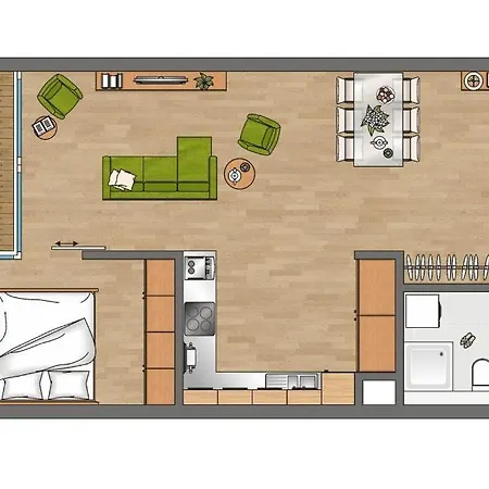 Apartmán Duenenresort Duenenresort 115 *